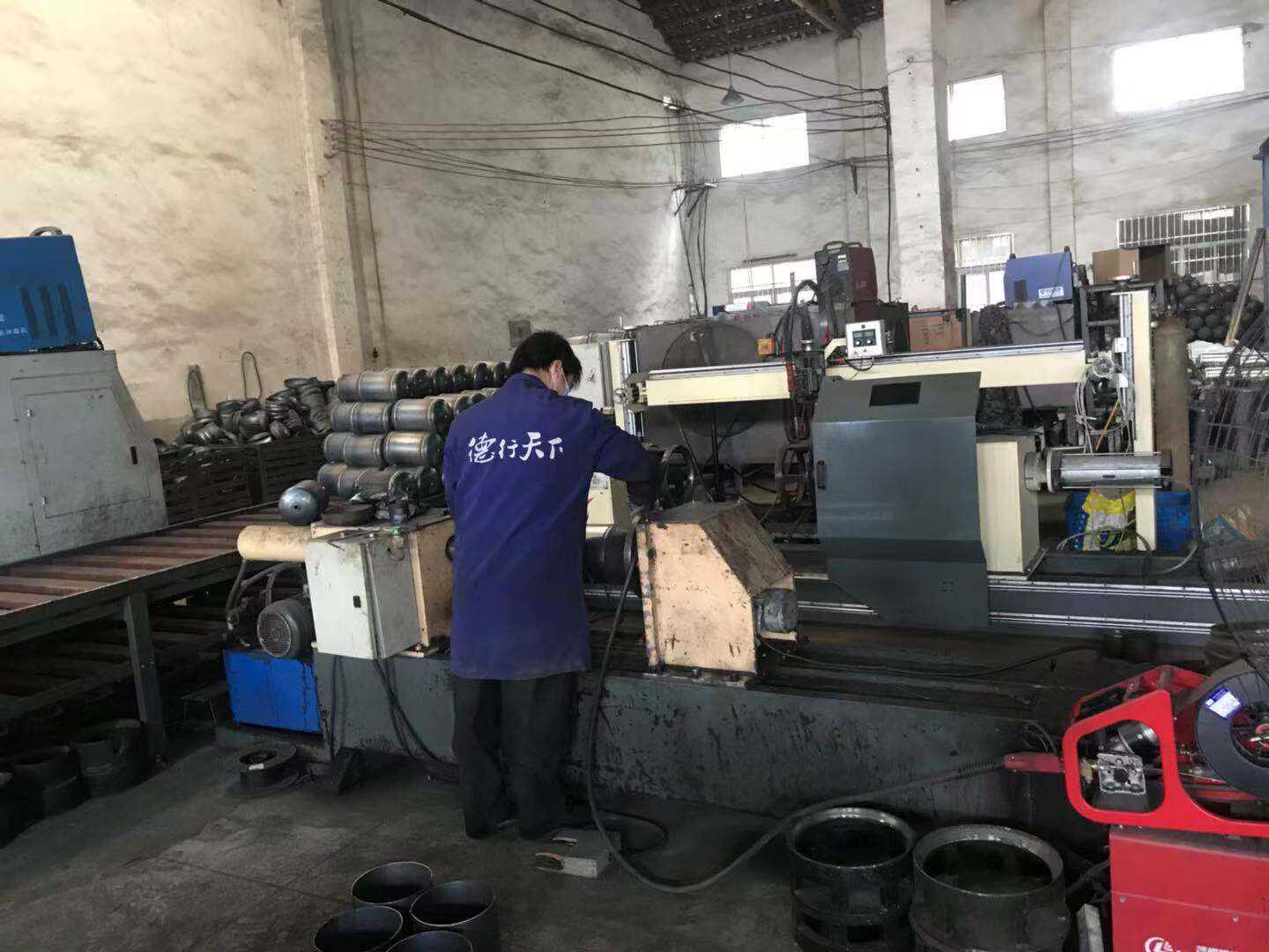 Custom Made High Quality Carbon Steel Compressed Air Tank factory