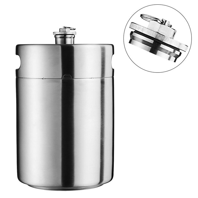 Food Grade Stainless Steel Beverage Dispenser Barrel manufacture