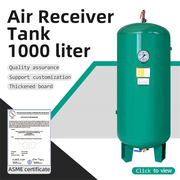 Introductio Receptaculi Aeris 1000 Litrum