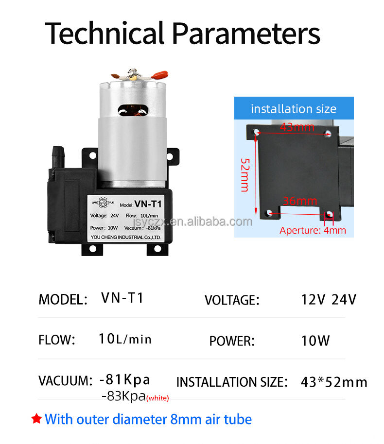 Miniature Gas Diaphragm Air Pump details