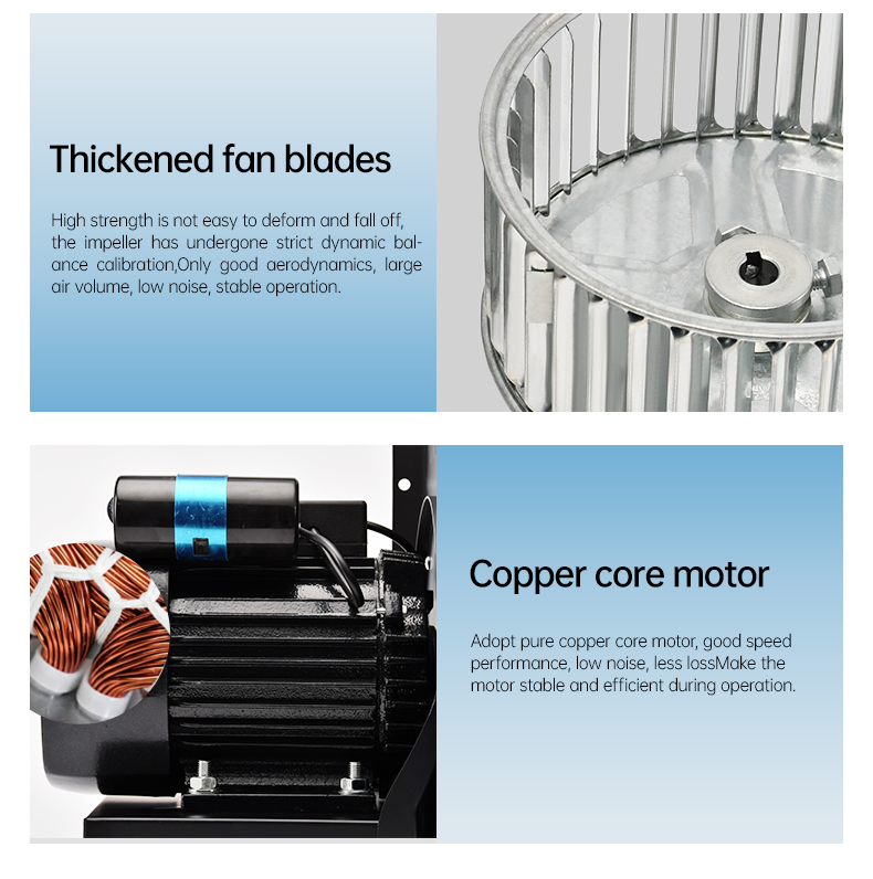 Low Noise Impeller Blower Centrifugal Exhaust Fan details