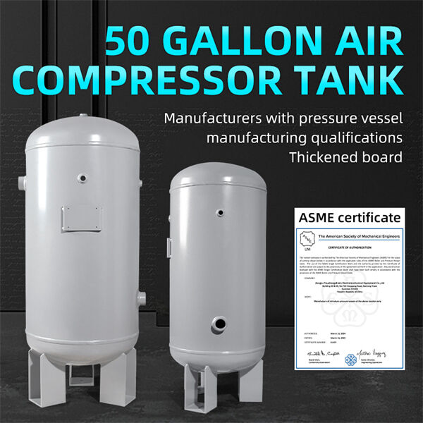 SAFETY FIRST: 50-GALLON TANK
