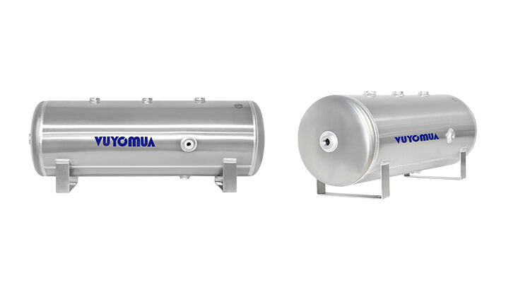 35L/9.2 Gallons Horizontal Air Compressor Air Storage Tank factory
