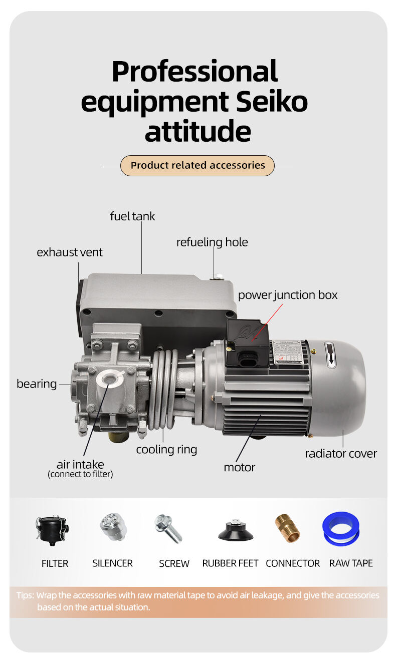 20m3/h Single Stage Sliding Vane Rotary Vacuum Pump supplier