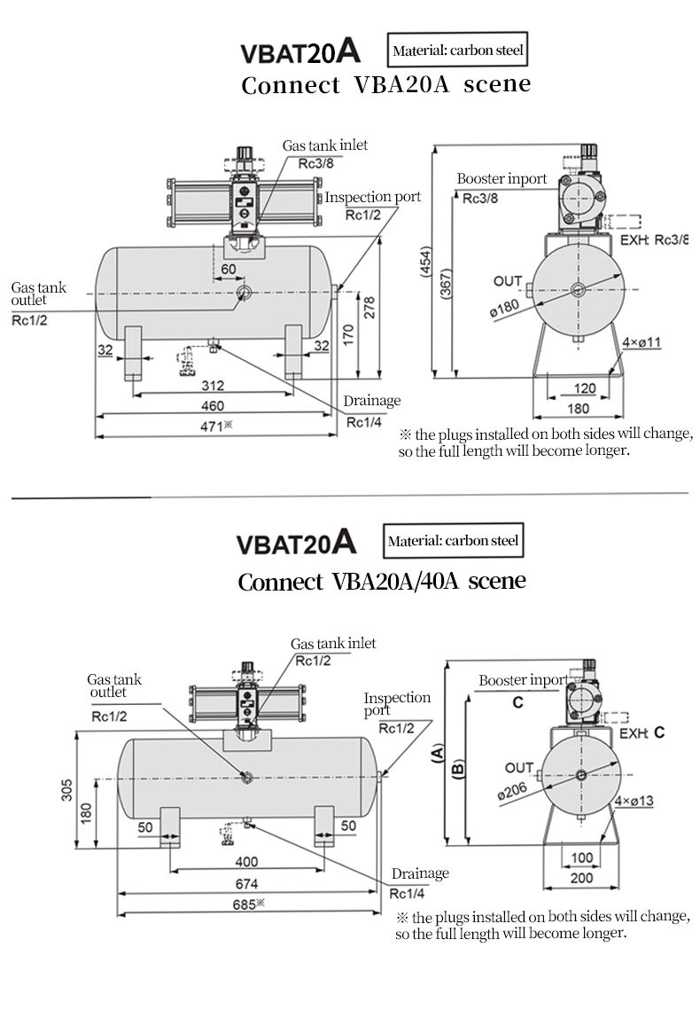 20L Pressure Booster Regulator Air Compressor Penumatic Pump supplier