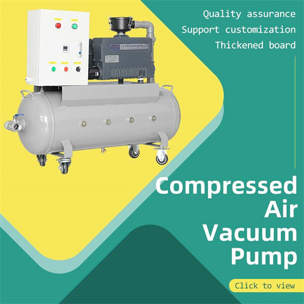 Applications of Compressed Air Vacuum Pump