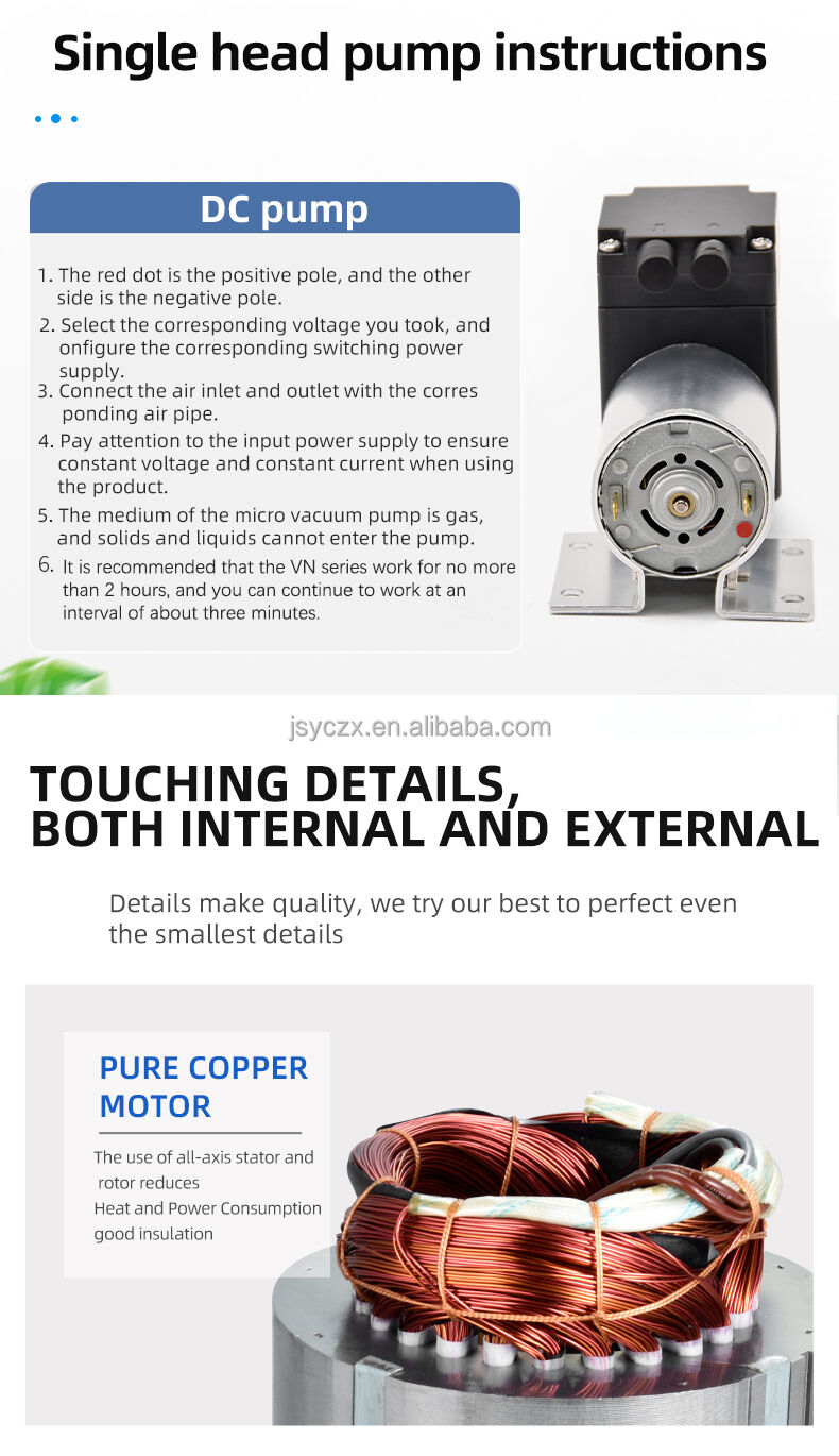 Miniature Gas Diaphragm Air Pump details
