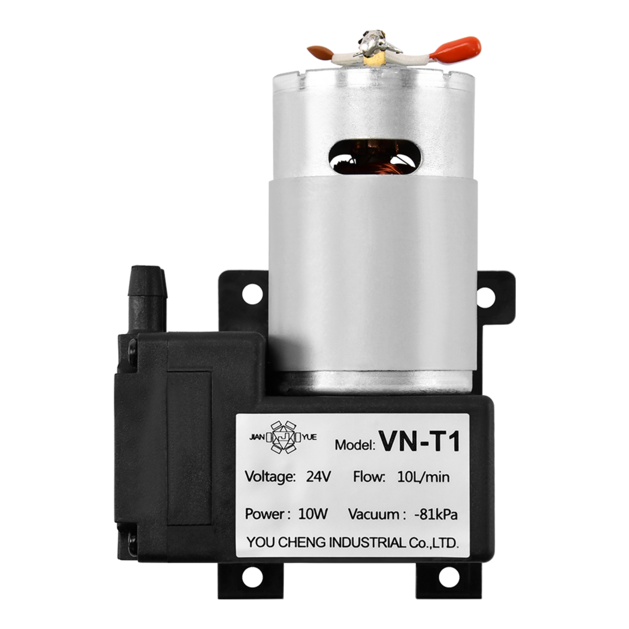 VN-T1 12V/24V 10W Single Head DC Negative Pressure DC Vacuum Diaphragm Pump