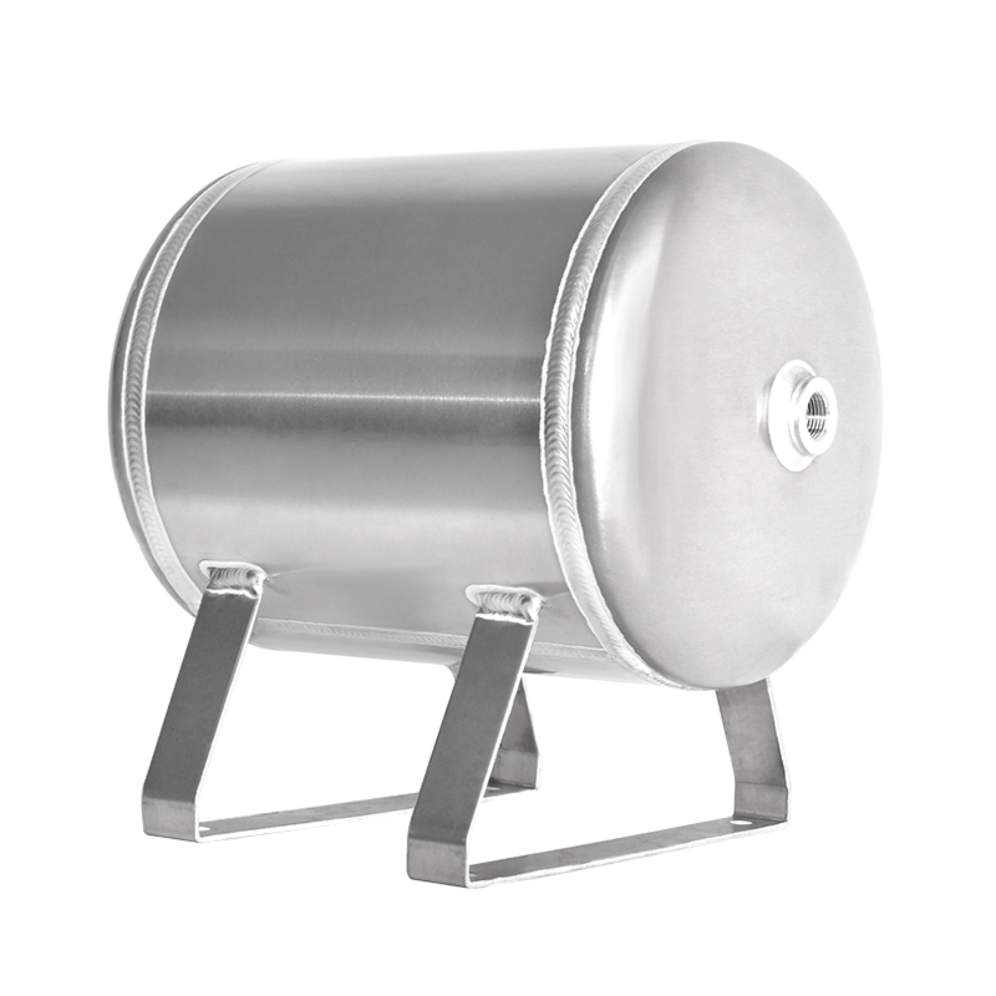 YC-15L-AH 8Bar Aluminium Horizontal Air Storage Tank Vacuum Receiver Tank For Truck Suspension Beauty Equipment