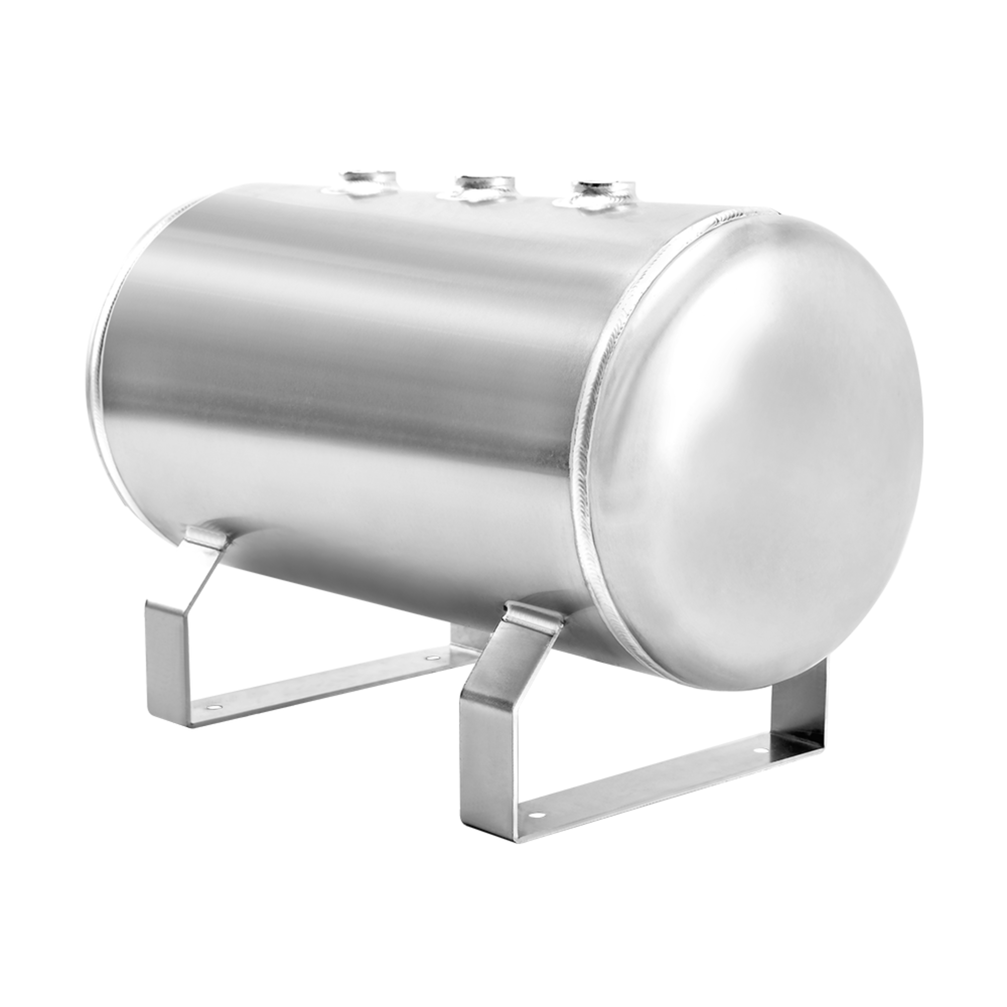 YC-24L-AH 8Bar Aluminium Horizontal Air Storage Tank Vacuum Receiver Tank For Truck Suspension Beauty Equipment