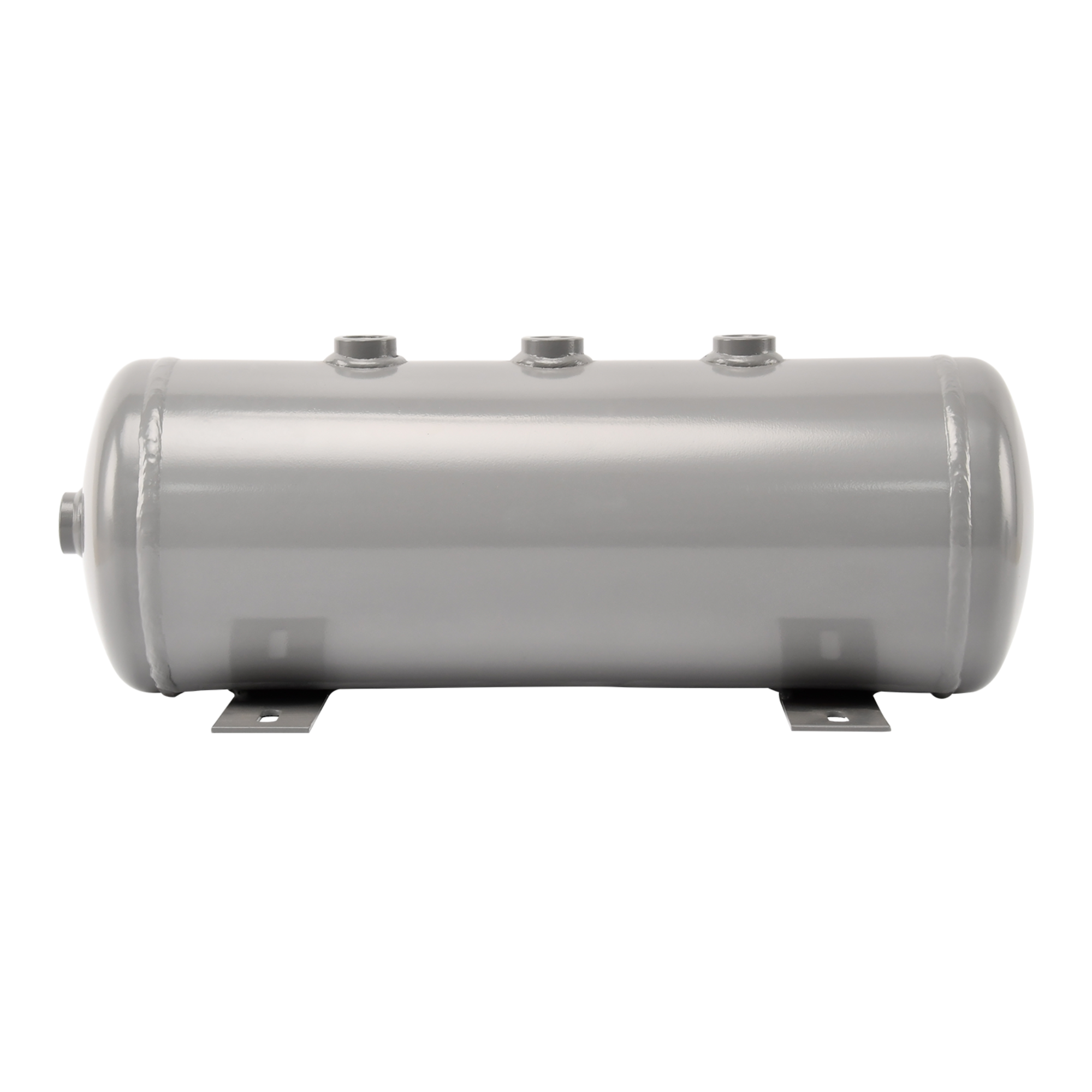 YC-8L-CSH 12bar Carbon steel horizontal seamless air storage tank air tank