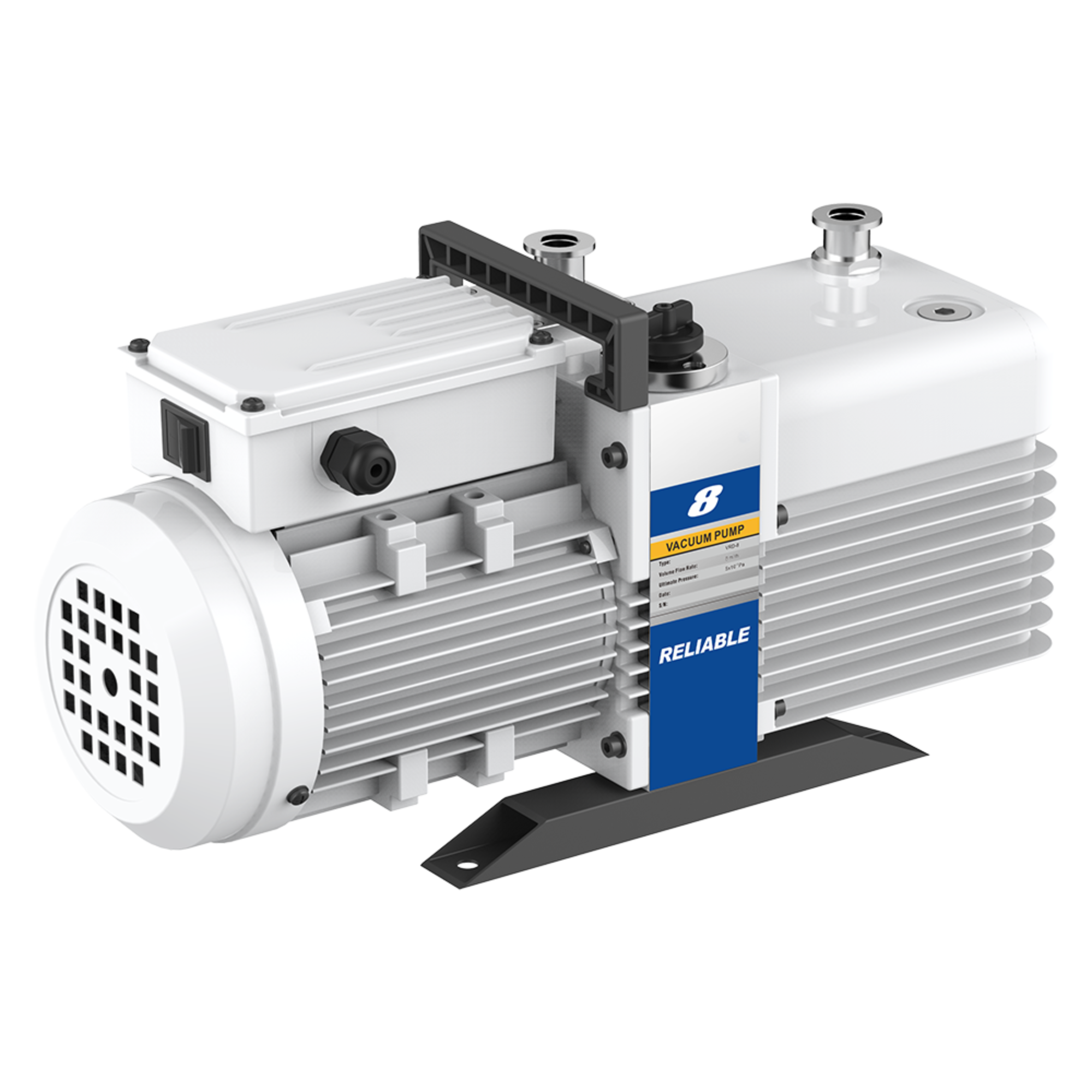 VRD-8 220V/380V 3-4.8m³/h 10Pa Industrial two stage rotary vane vacuum pump