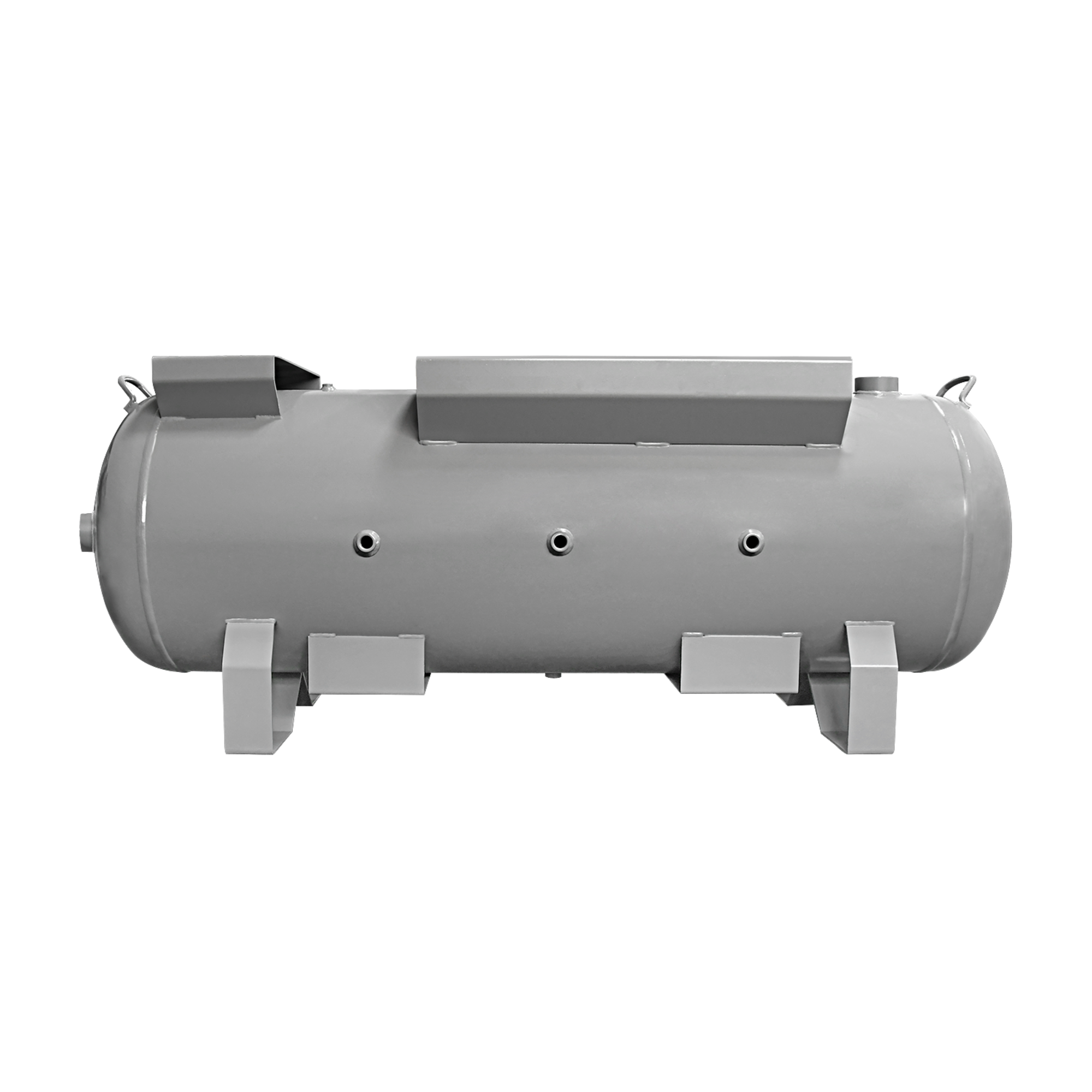 YC-300L-PLATH-CSH 12bar tanque de armazenamento de ar horizontal de aço carbono sem costura