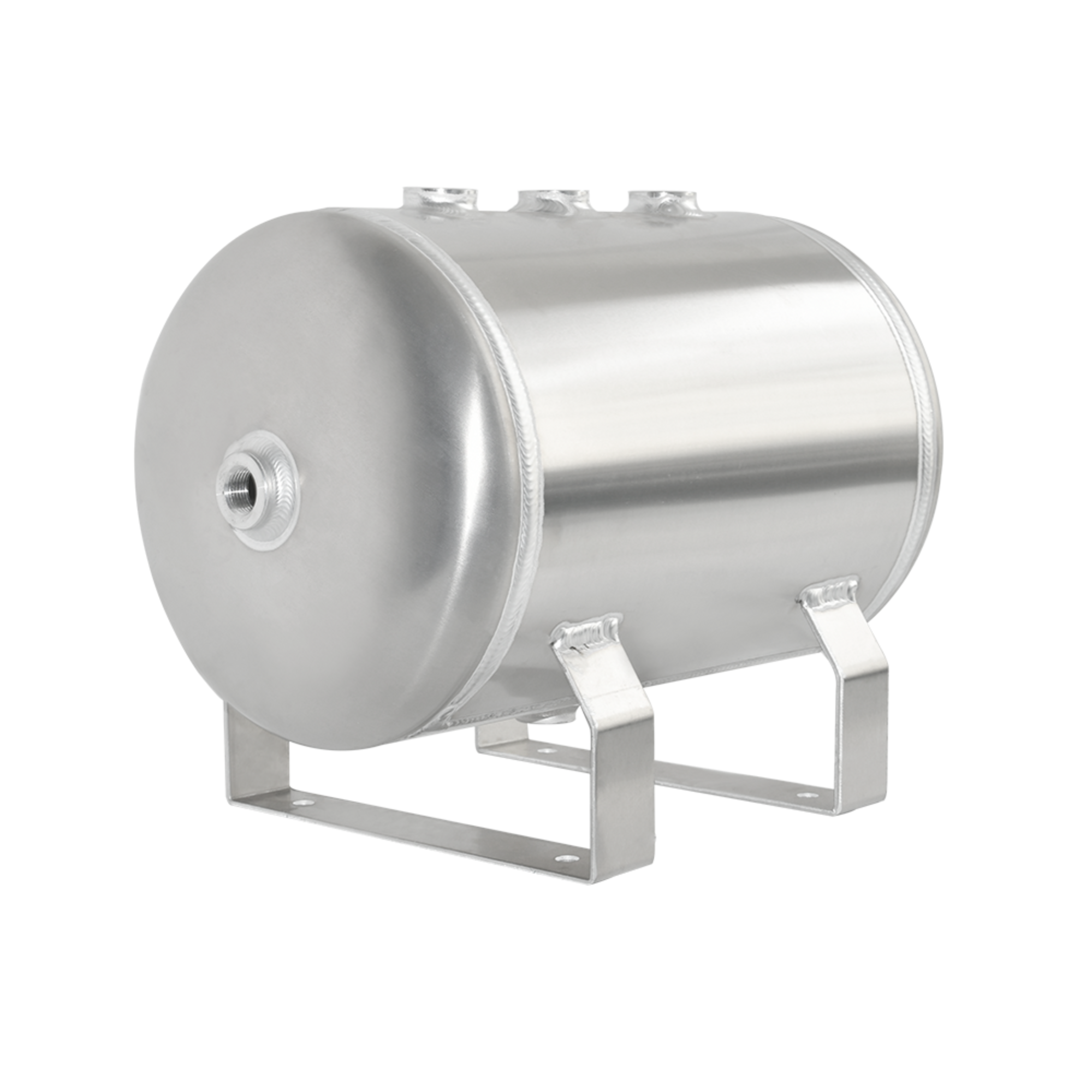 YC-18L-AH 8Bar Aluminium Horizontal Air Storage Tank Vacuum Receiver Tank For Truck Suspension Beauty Equipment