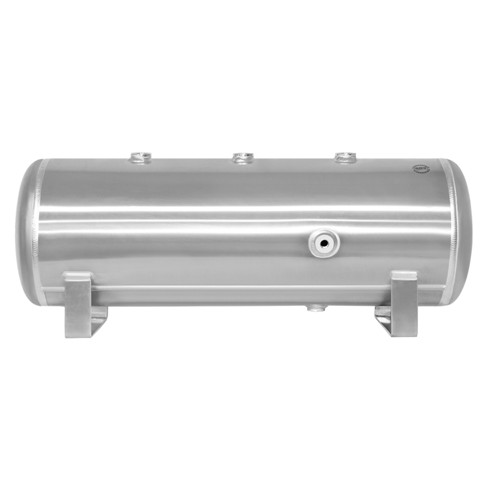 YC-35L-AH 8Bar Aluminium Horizontal Air Storage Tank Vacuum Receiver Tank For Truck Suspension Beauty Equipment