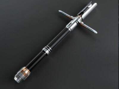 The industrial manufacturing process of an aluminum lightsaber hilt