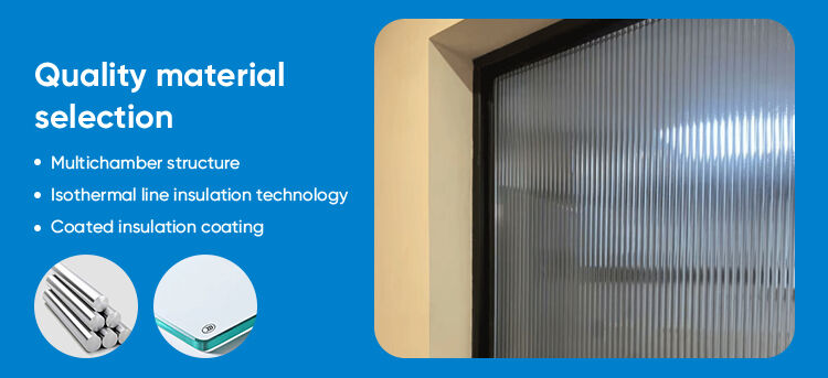 Modern Bathroom Casement Office Door with Clear Glass Swing Mirror Entry Aluminum Front Design Modern Style Casement Door factory