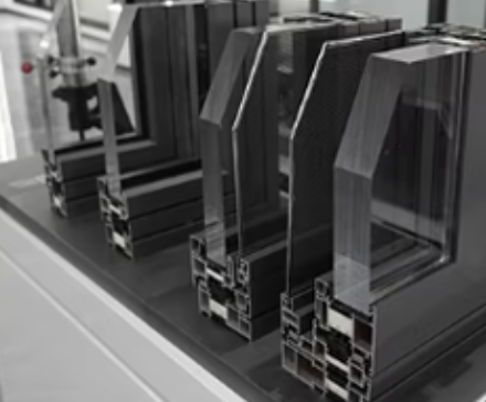 Modern Simple House Window Design Impact Resistant French Casement Door Color Glass Door for House details