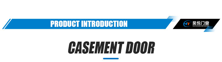 Modern Simple House Window Design Impact Resistant French Casement Door Color Glass Door for House manufacture