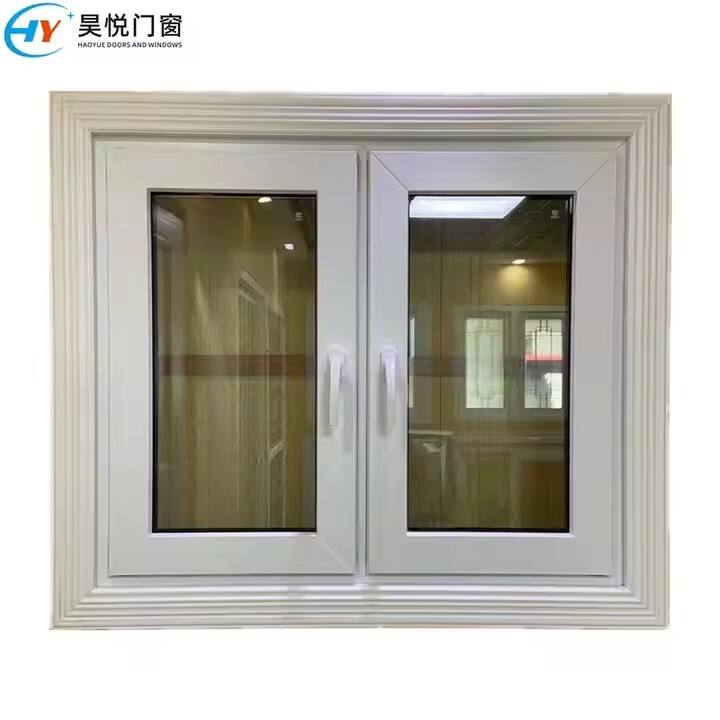 UPVC Tilt & Turn Windows High Quality Customized for House Low Price Casement Fixed Profile Pvc Window manufacture