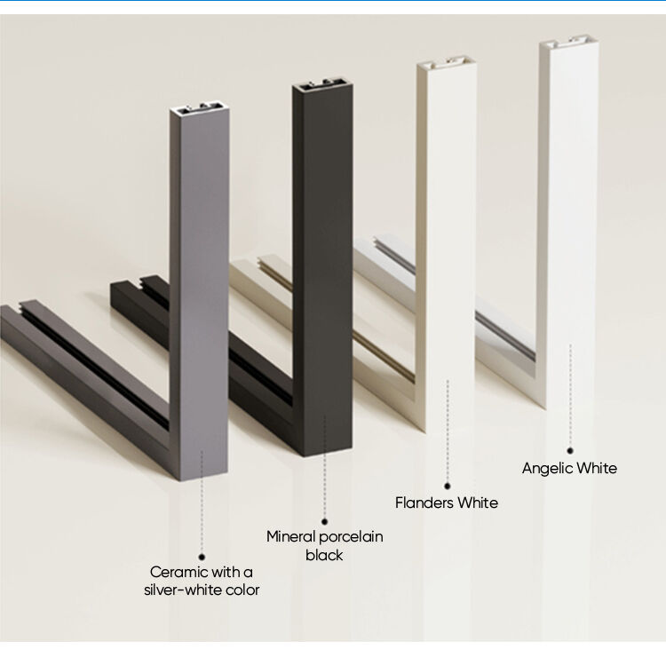 Modern Bathroom Casement Office Door with Clear Glass Swing Mirror Entry Aluminum Front Design Modern Style Casement Door supplier