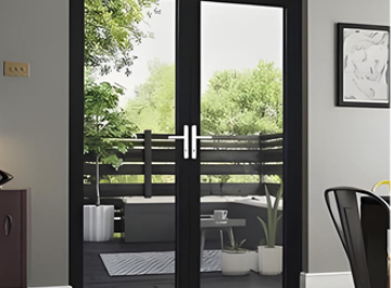 Modern Simple House Window Design Impact Resistant French Casement Door Color Glass Door for House supplier