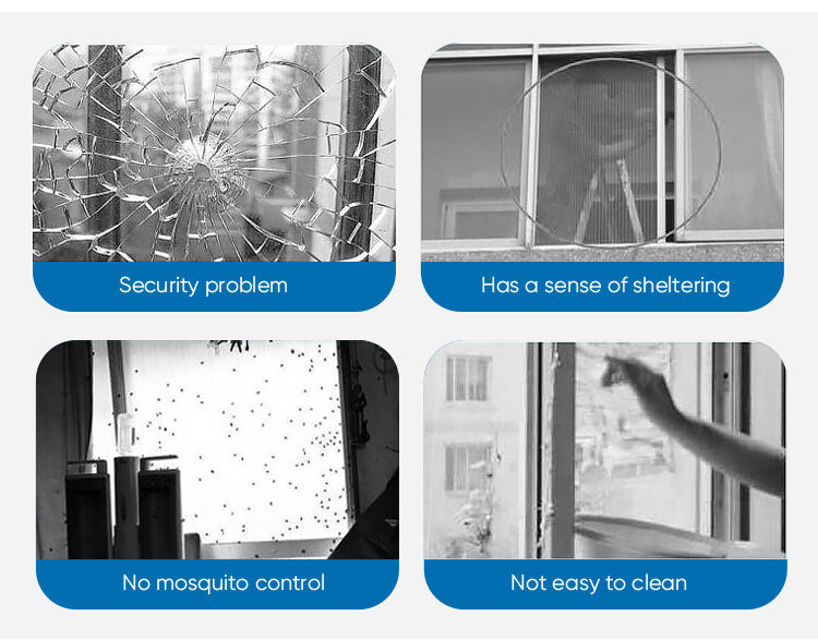 Customized Double-layer Glass Upvc/pvc Sliding Windows Soundproof Sliding Windows Vinyl Double-layer Glass Sliding Windows supplier