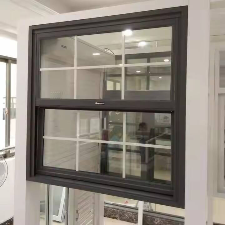 Customized Weather-resistant Double-layer Glass Sliding Windows with 3 Tracks and Multiple Channels for Home Sealing factory