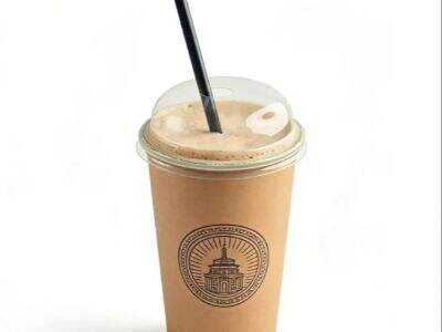 What is the purpose of PE coating in paper cups?