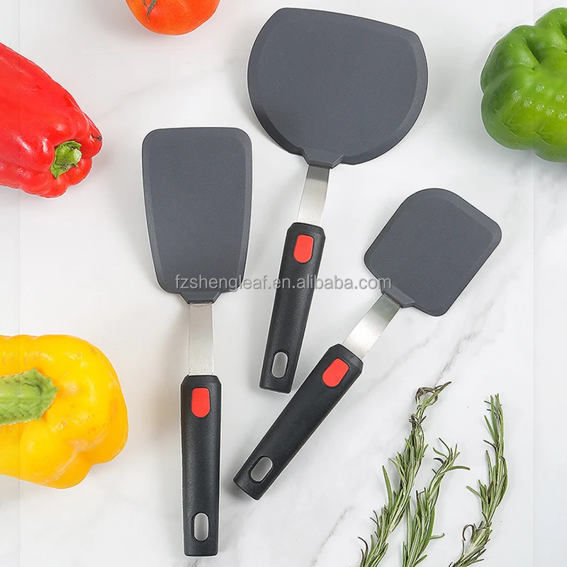 product luxury custom novelty eco friendly kitchen utensils set non stick silicone heat resistant spatula spoons 18 piece frying-3