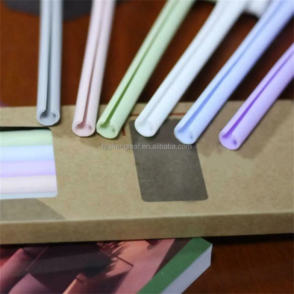 product party kitchen supplies reusable detachable soft drinking openable snap straw bpa free silicone straws-8