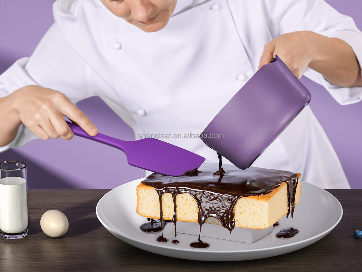 product kitchen good cook baking accessories utensilsspatula cake scraper non stick butter spreader  silicone cookie  spatula-9