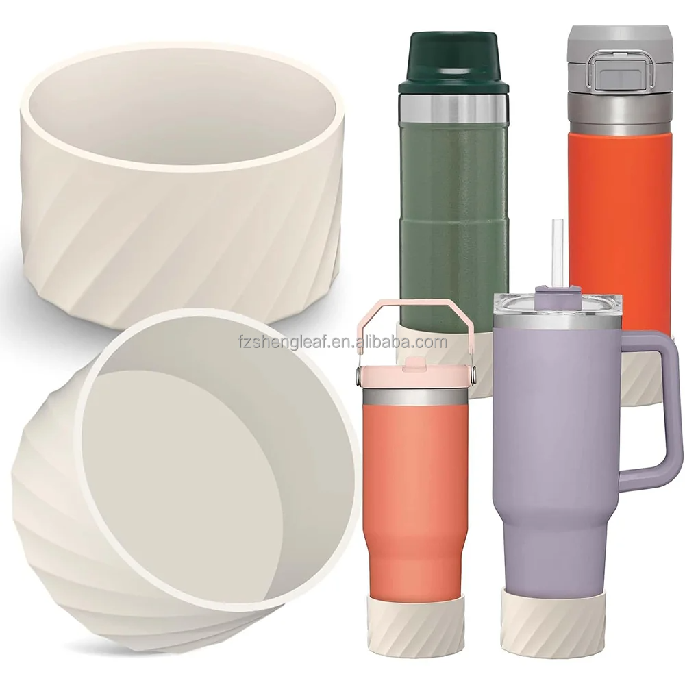 40oz silicone sleeve for tumbler direct drinking tall tumbler boot cover for boiling water use-4