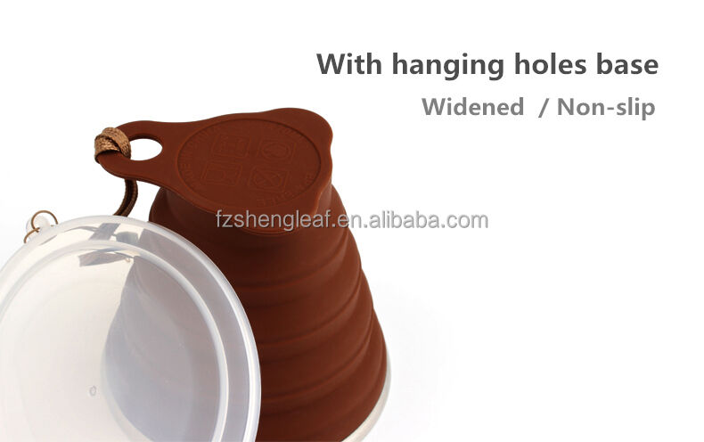 product custom printed portable foldable bpa free silicone travel mug reusable collapsible coffee and tea cup for camping and party use-8