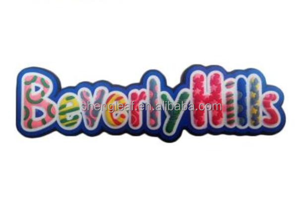 product promotional gift product custom made customised refrigerator los angels tourism souvenirs 3d soft pvc rubber cute fridge magnet-2