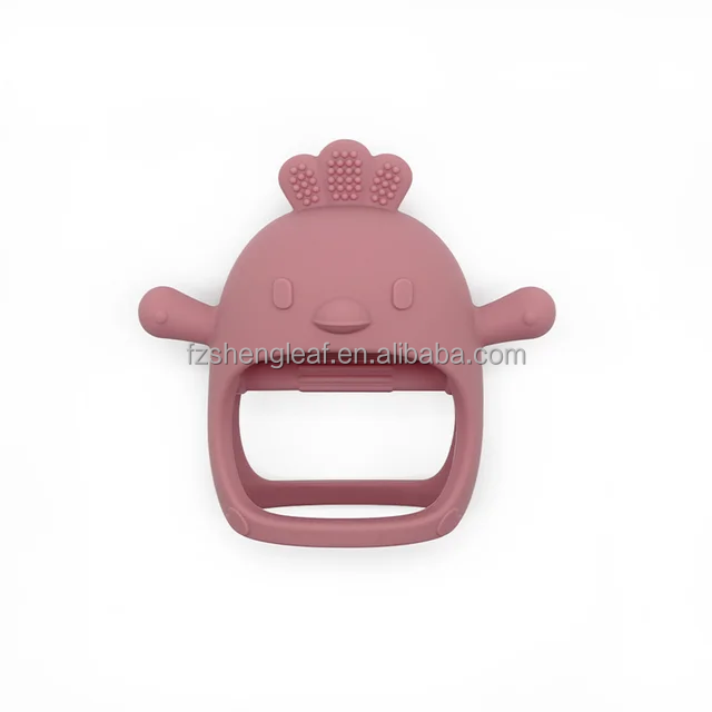 product bpa free custom anti eating baby unisex newborn teether gloves food grade silicone pacifier kids teething care soft toy-6