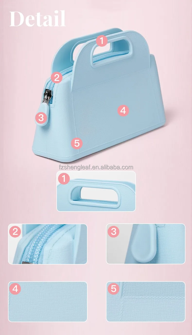 product women ladies travel luxury unique cute mini zipper coin purse pouch makeup cosmetic bag manufacturers and case custom with logo-2