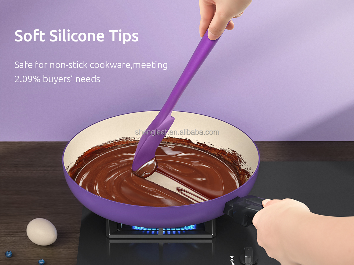 product kitchen good cook baking accessories utensilsspatula cake scraper non stick butter spreader  silicone cookie  spatula-8