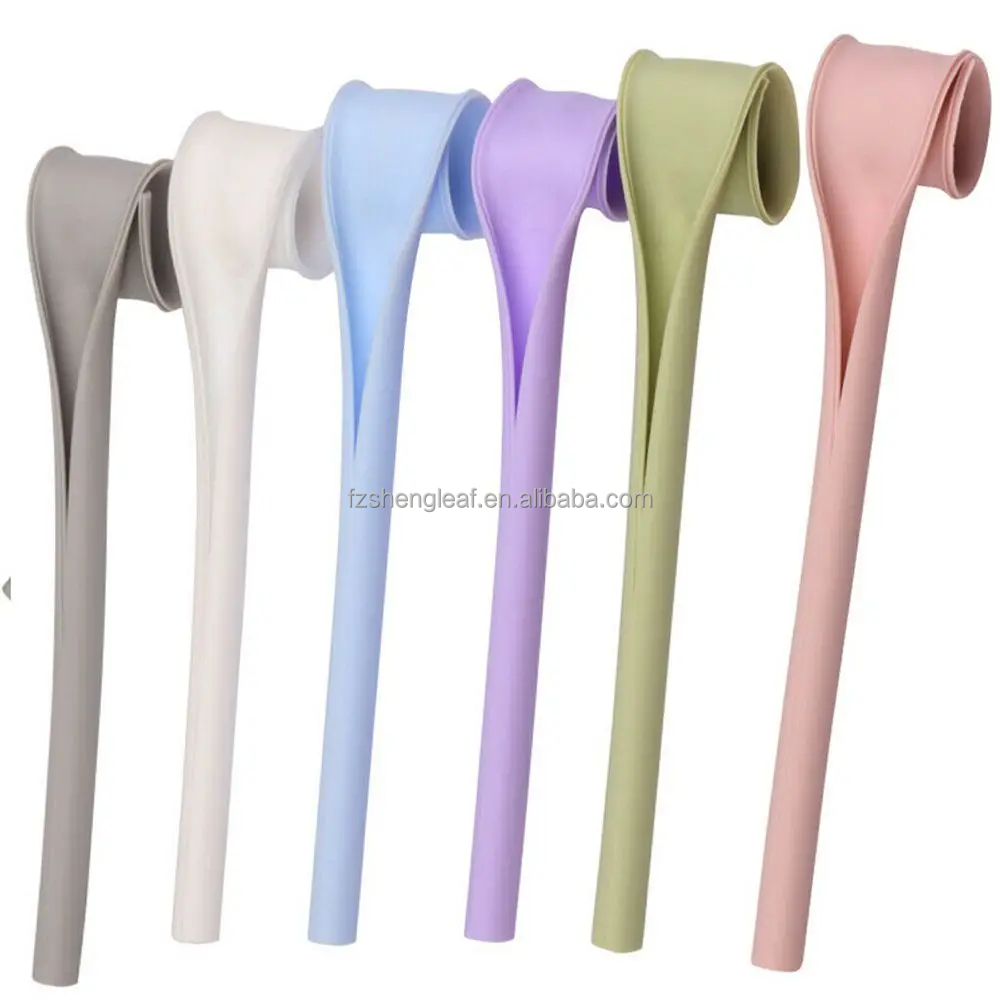 product party kitchen supplies reusable detachable soft drinking openable snap straw bpa free silicone straws-0