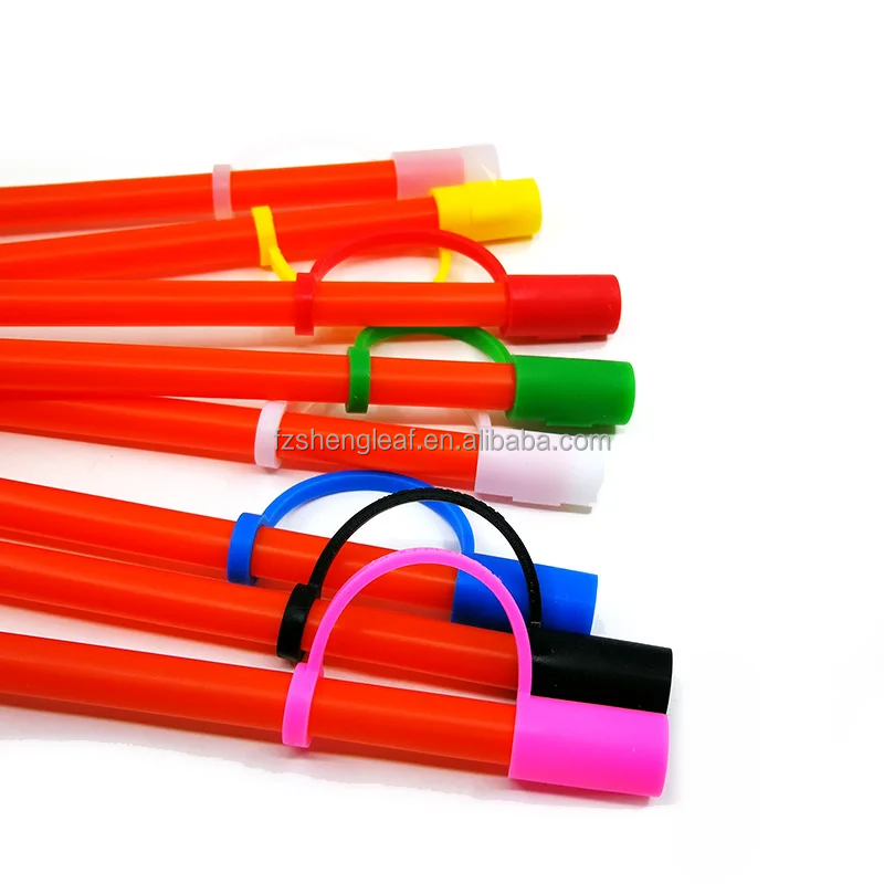 product fit glass cup decoration pvc silicone straw topper sealing tools drinking dust cap splash proof plugs straw cove-4