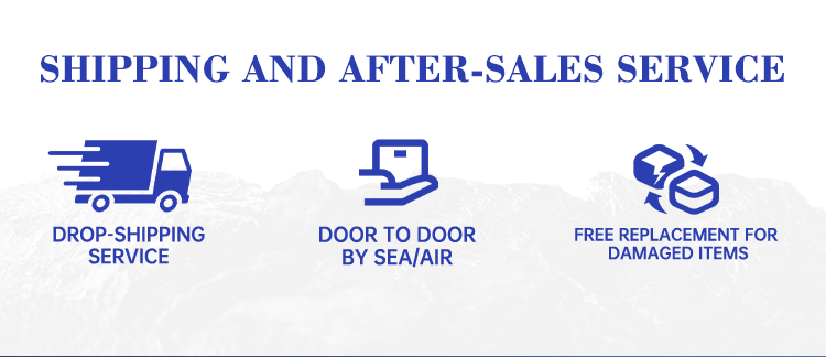 Packaging & shipping specifications