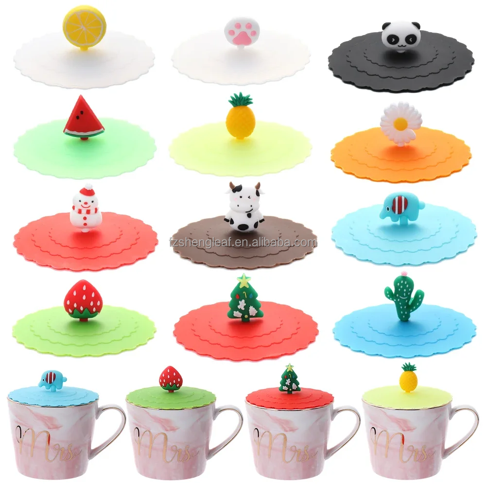 product new arrival reusable anti stretch protection silicone cup cover lid for club party drink-0