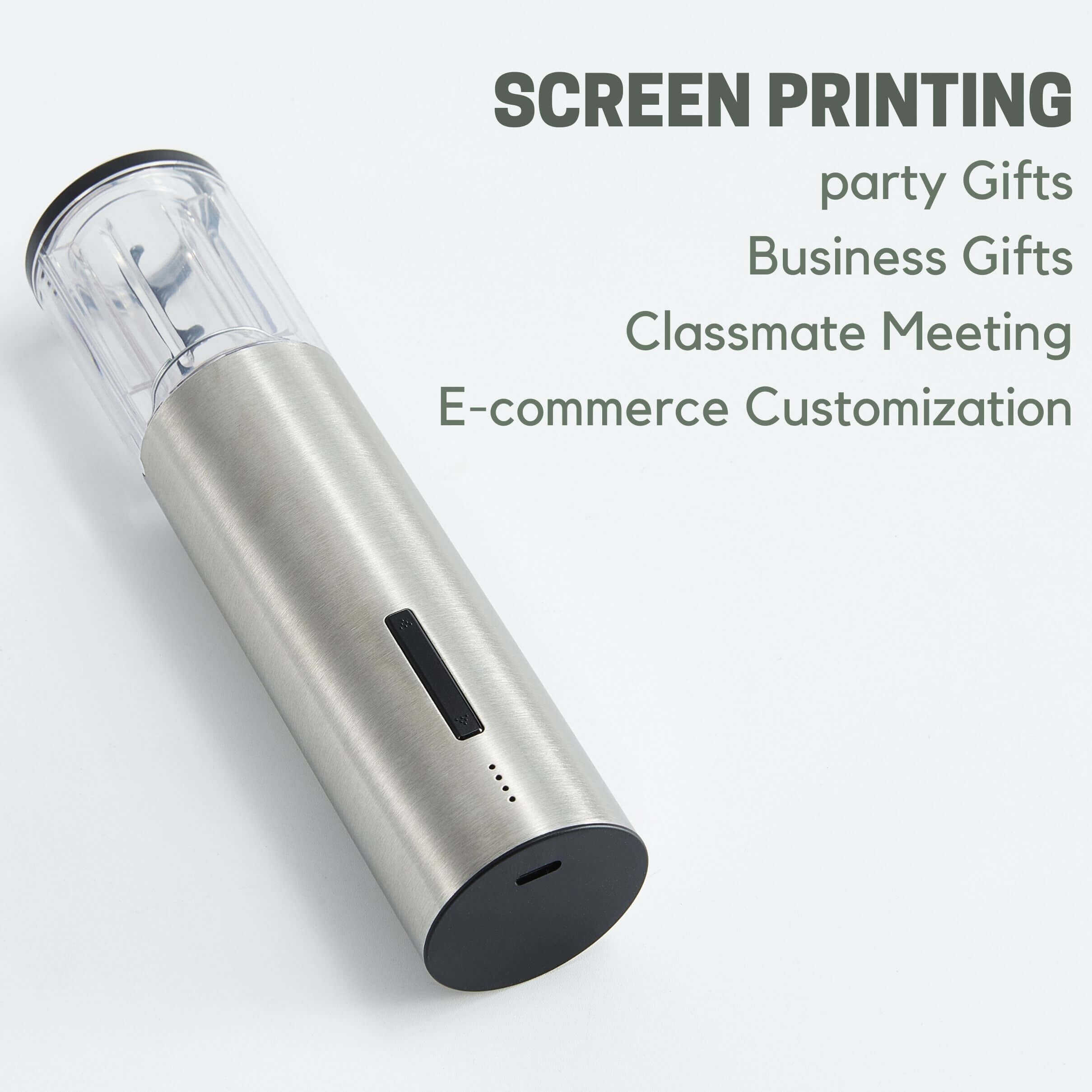 USB Rechargeable Cork Remover Wine Bottle Opener Electric Automatic Wine Opener Corkscrew supplier