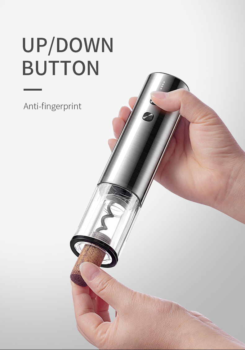 Abridor De Vino Tire Bouchon Electrique a Vin Sacacorchos Electrico Kit Rechargeable Electric Corkscrew Wine Opener Set details