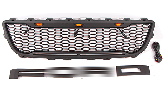 DODD Auto Matte Black Front Grille Fit For 1999-2003 Ford F150 details