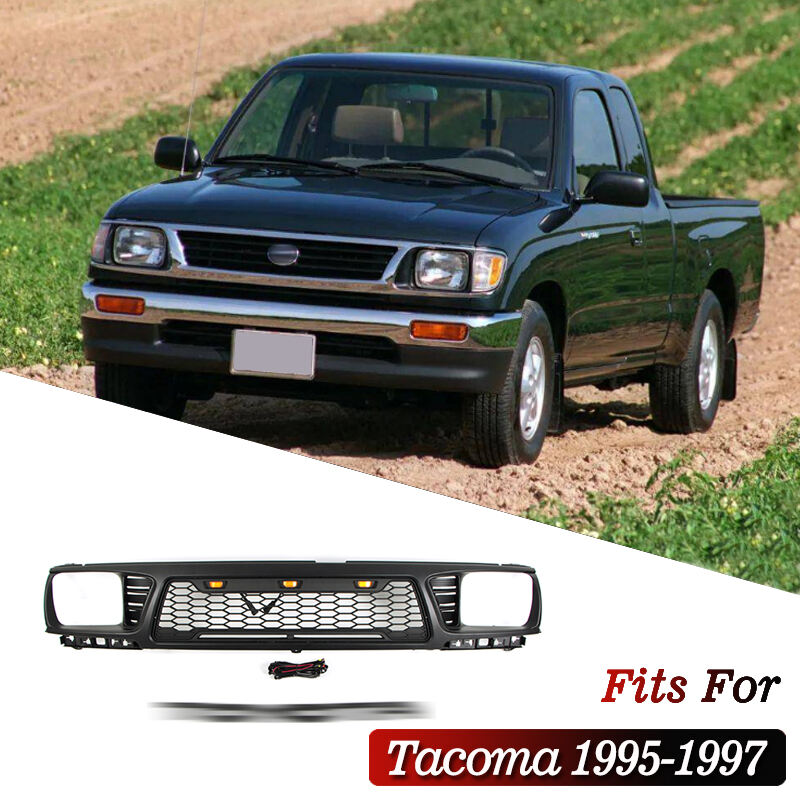 DODD ABS Black grille With Light Fit For 1995-1997 Toyota Tacoma Trd supplier