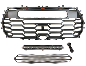 DODD ABS aurreko Bumper Grille Toyota Tundra 2022 fabrikarako