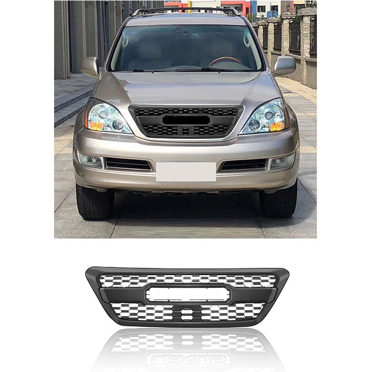 DODD 2004-2009 Auto Parts accessories ABS Front Grille With Light  For Lexus GX470 Harrie supplier