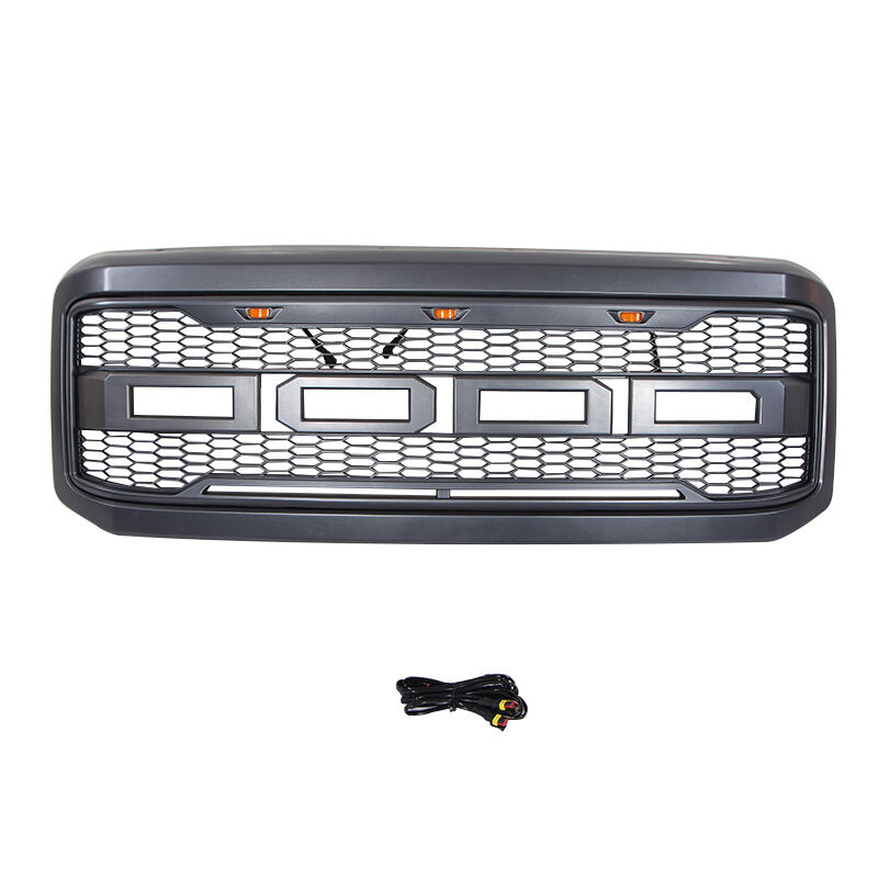 Front Grille Super Duty Raptor Style Fits For Ford F250 350 details