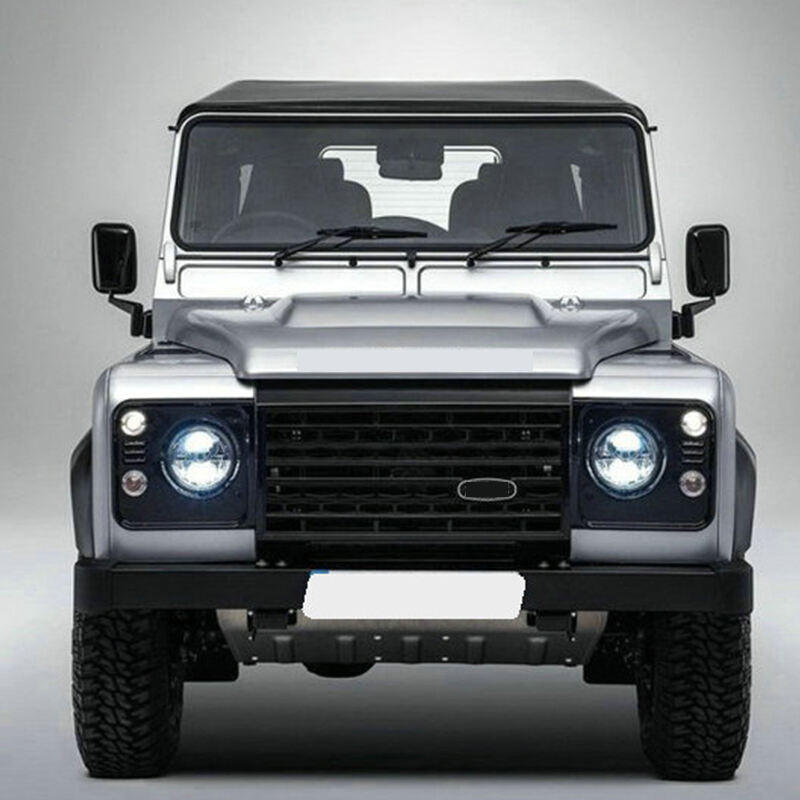 Auto Accessories Abs Plastic Black Grill Front Bumper Grill Fit For Land Rover Defender အသေးစိတ်